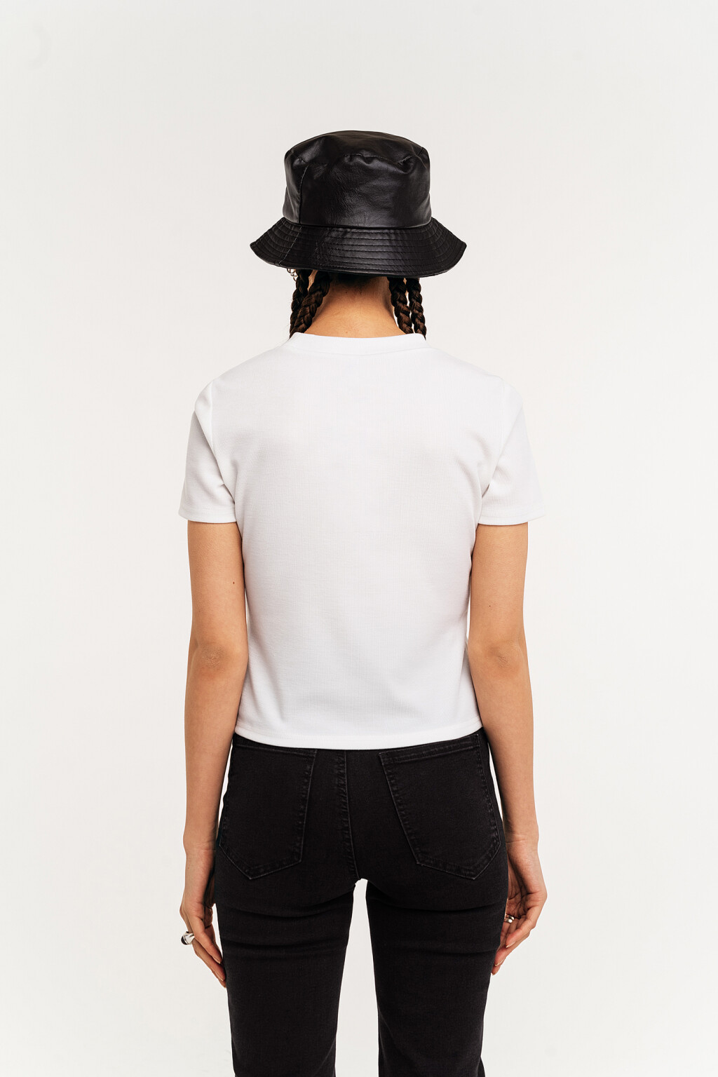 блузка женская - цвет белый - 4