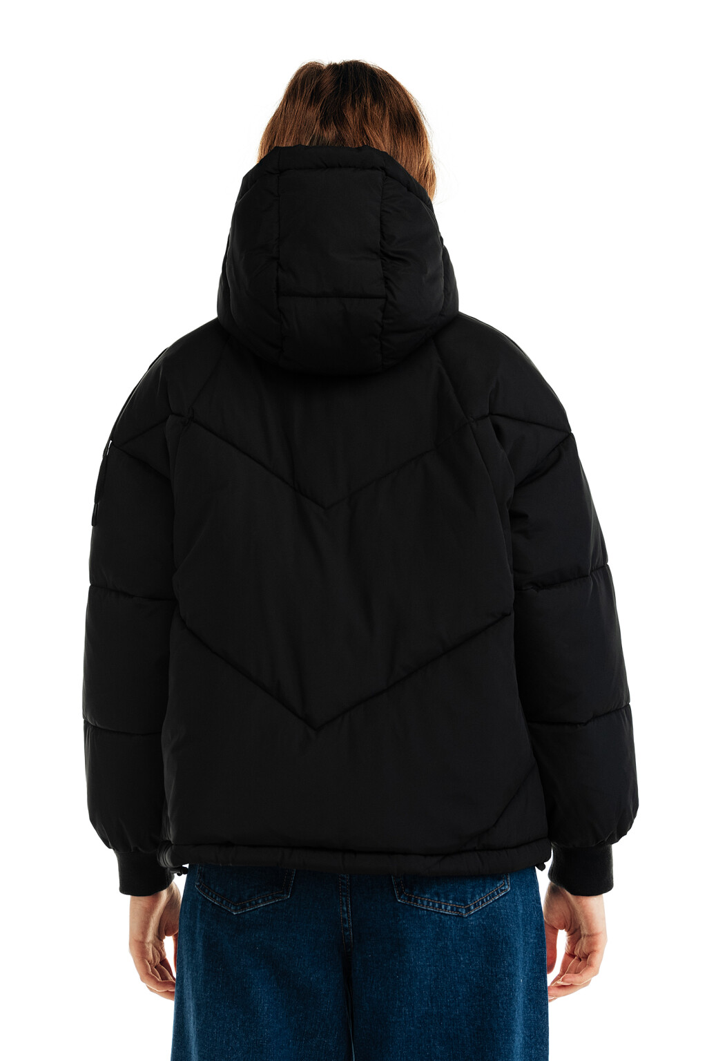 куртка женская - цвет черный - 2