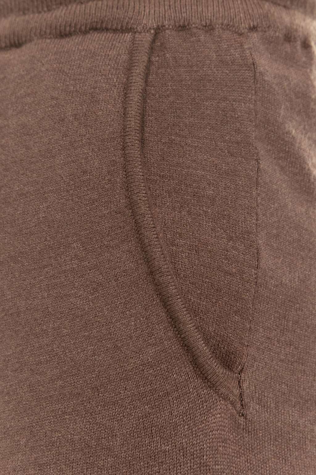 Брюки-джоггеры трикотажные - цвет бежевый - 6