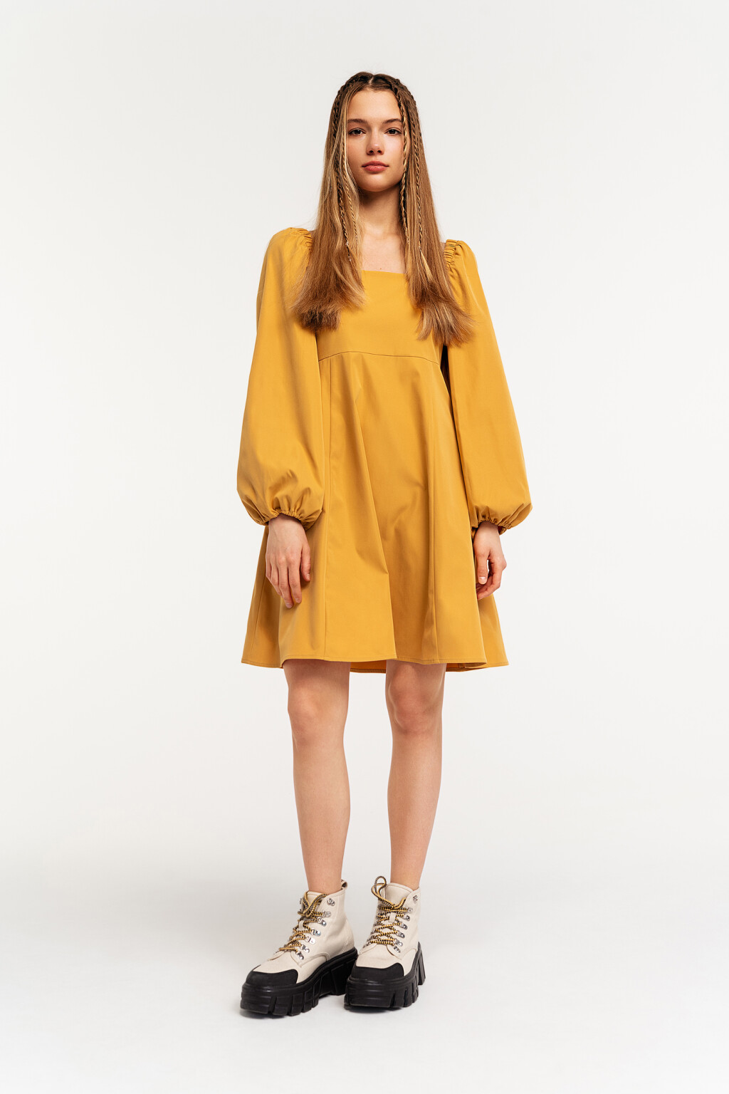 платье женское - цвет коричневый - 1