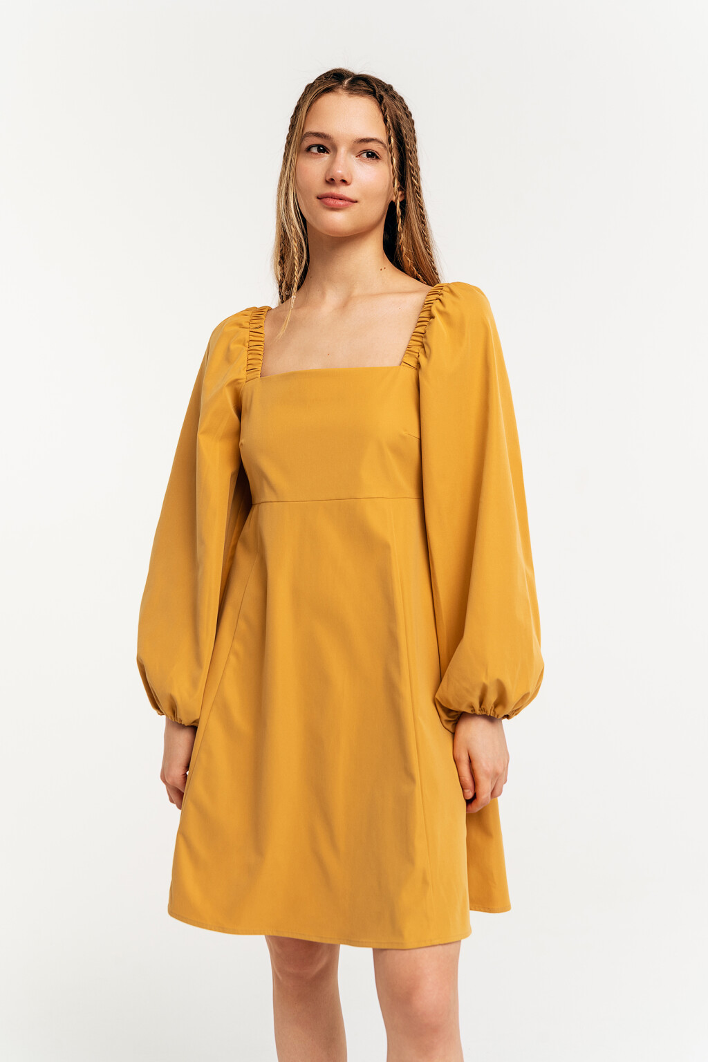 платье женское - цвет коричневый - 2