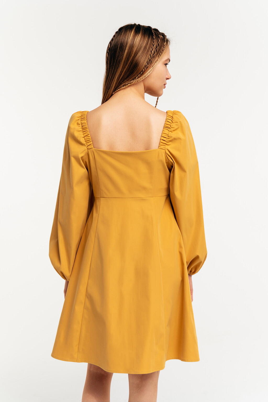 платье женское - цвет коричневый - 4