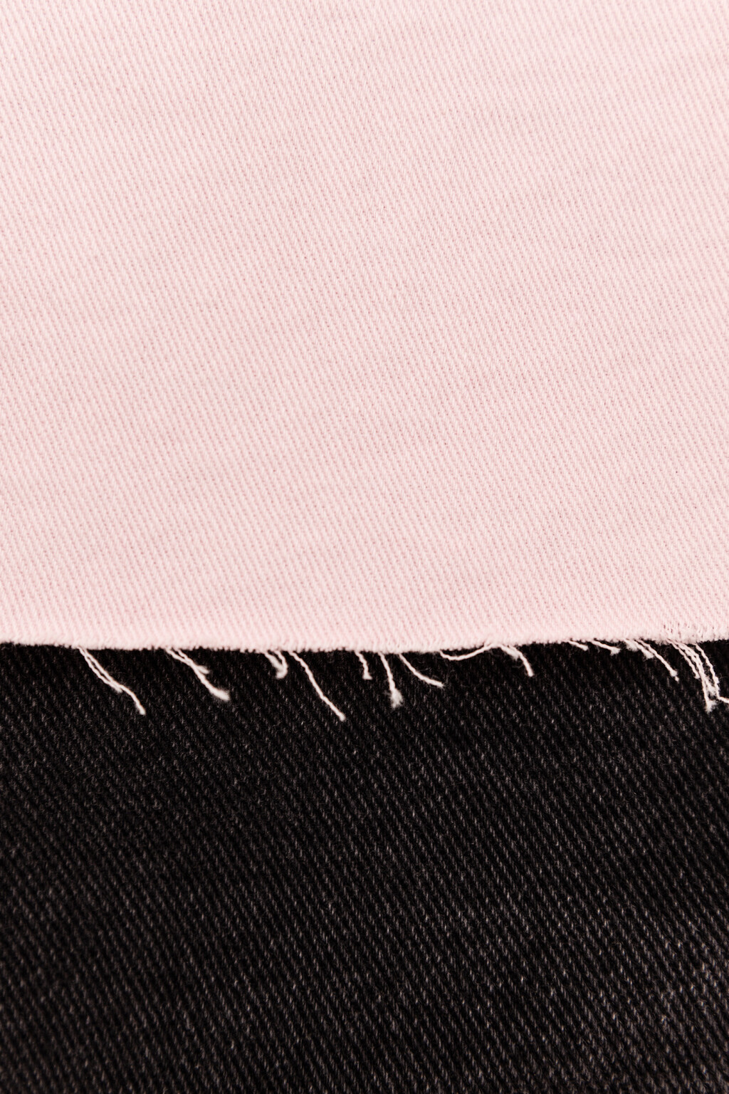 Рубашка джинсовая с необработанным нижним краем - цвет розовый - 8