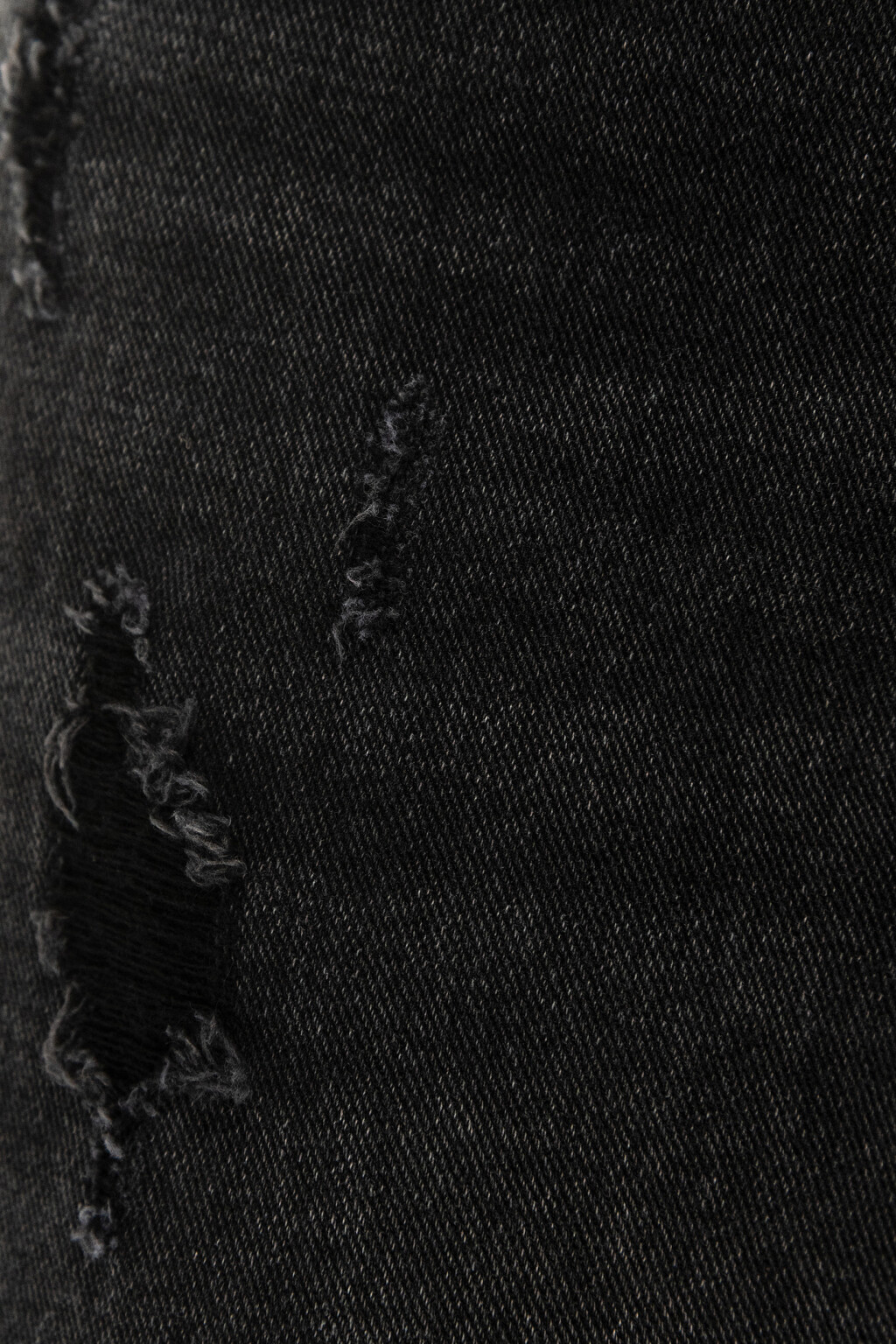 брюки джинсовые женские - цвет черный - 3