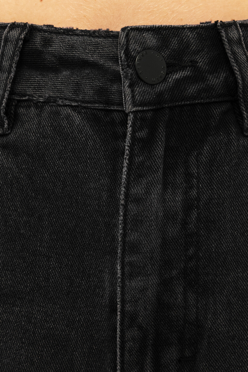 брюки джинсовые женские - цвет черный - 4