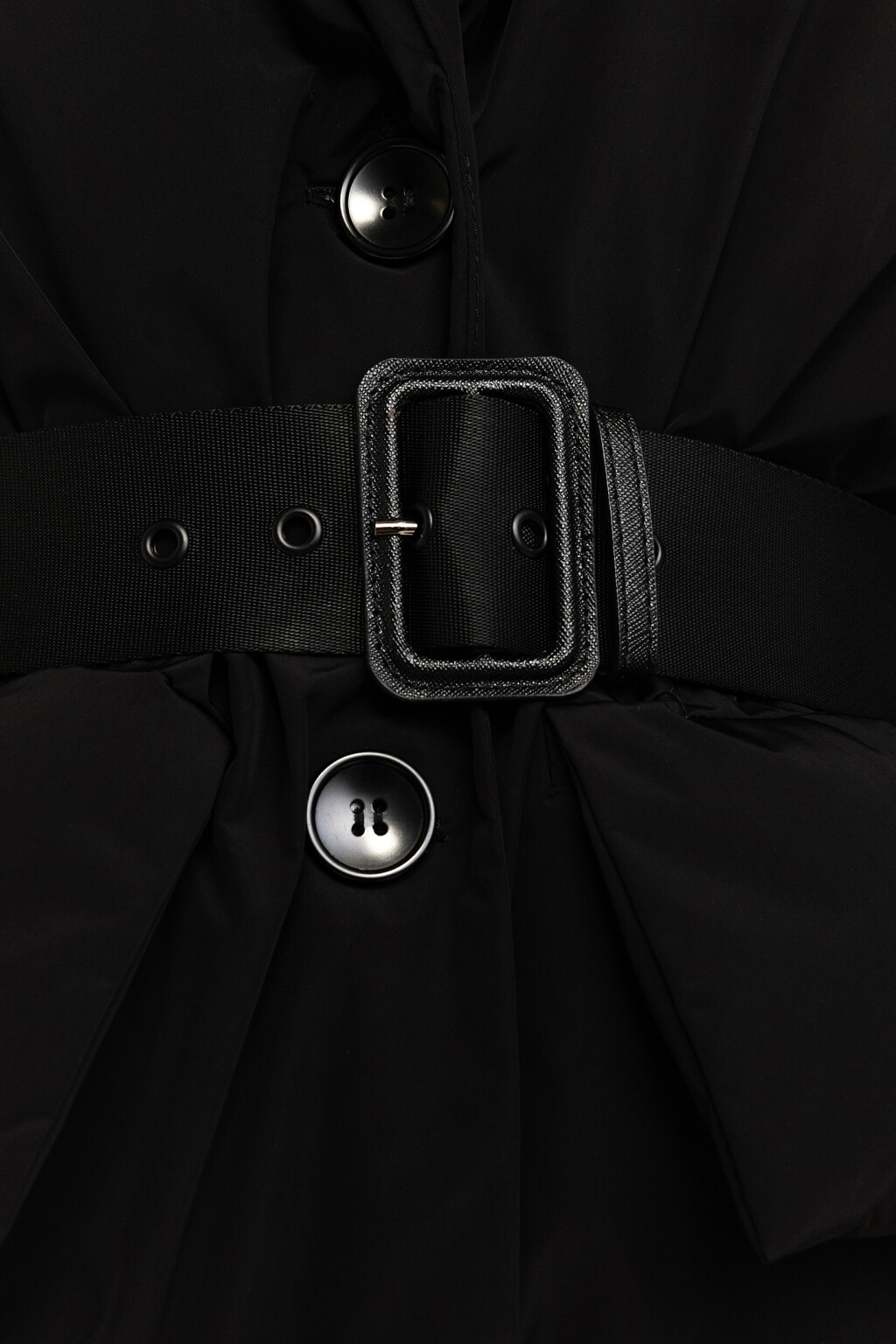 пальто женское - цвет черный - 6