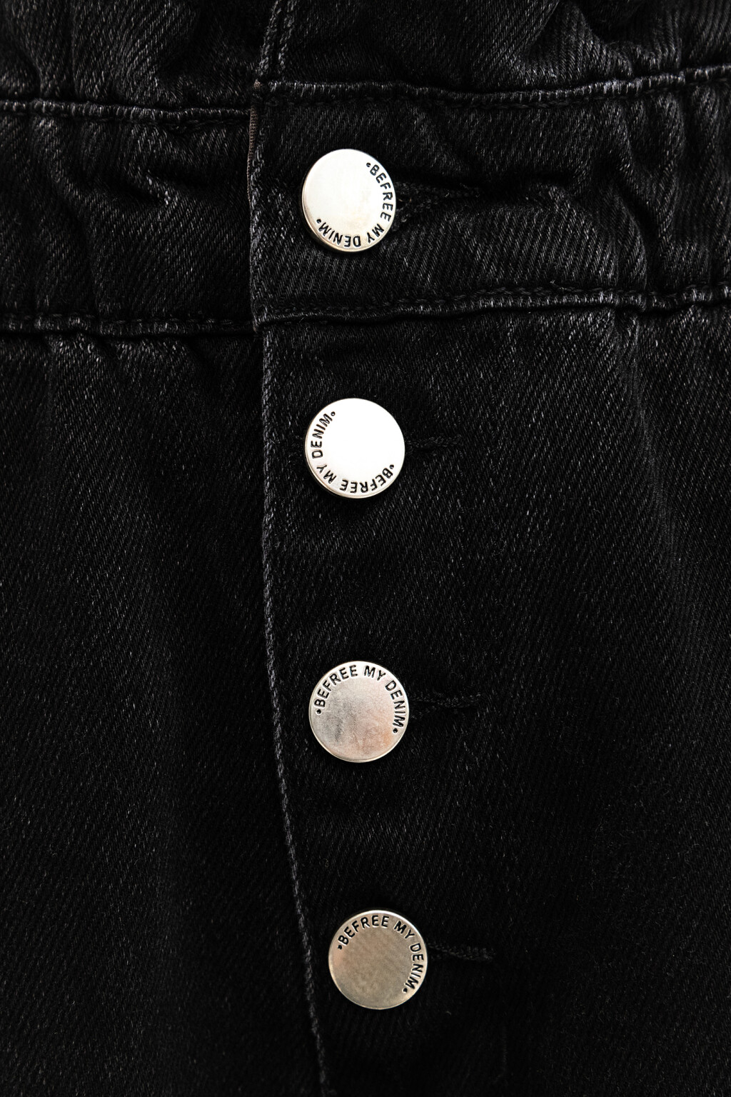 брюки джинсовые женские - цвет черный - 7