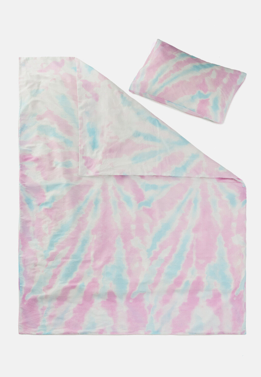 Комплект из наволочки и пододеяльника - цвет розовый - 3