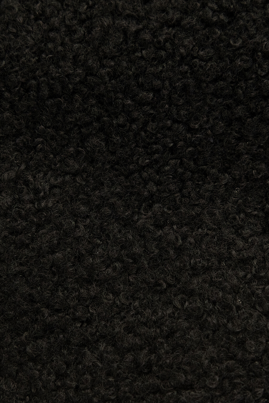 Варежки из искусственной кожи - цвет черный - 1