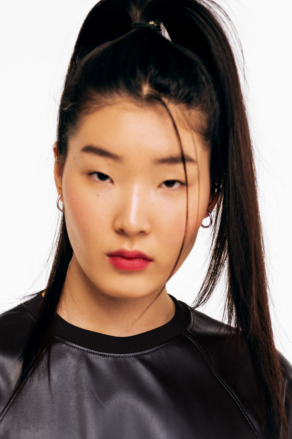 серьги женские - цвет серый - 1