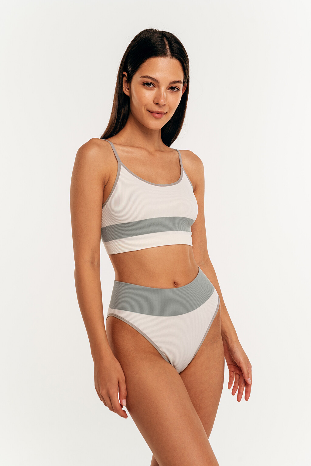 бюстгальтер женский - цвет зеленый - 1