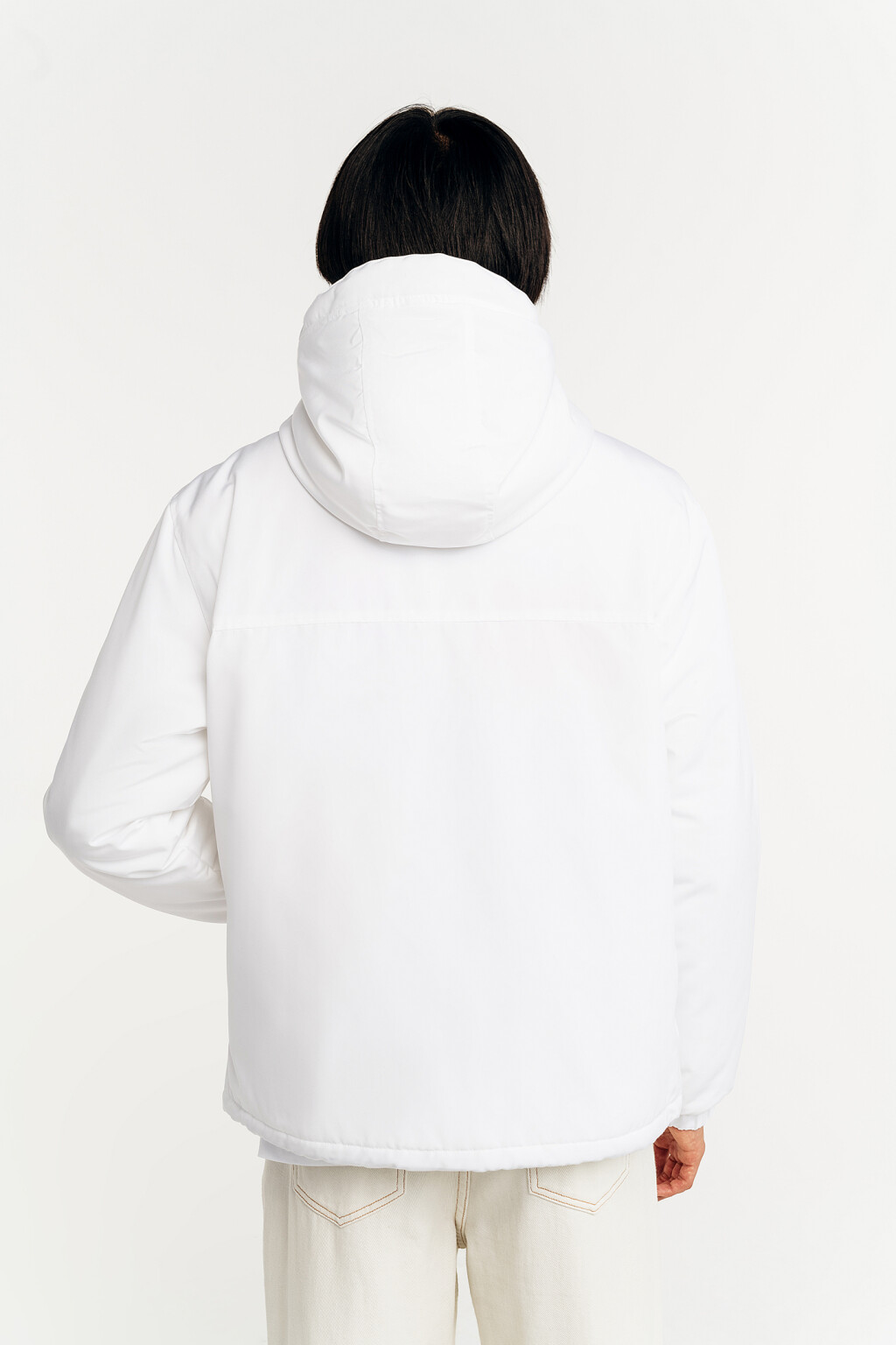 куртка мужская - цвет белый - 4