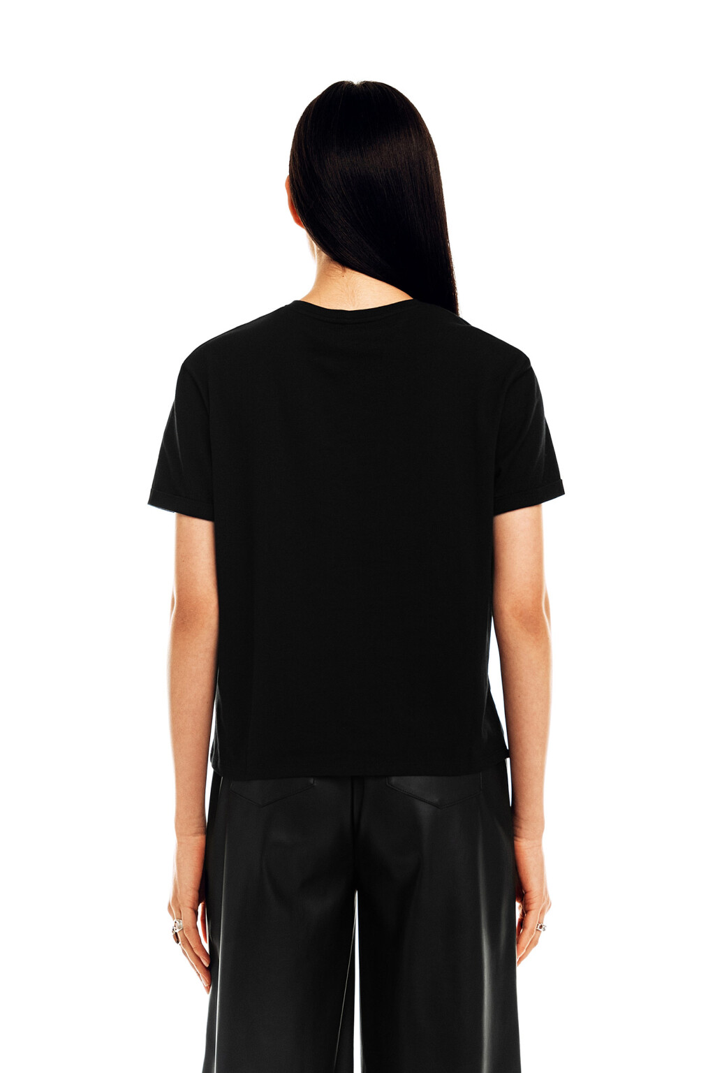 Футболка хлопковая с новогодним принтом - цвет мультиколор - 2