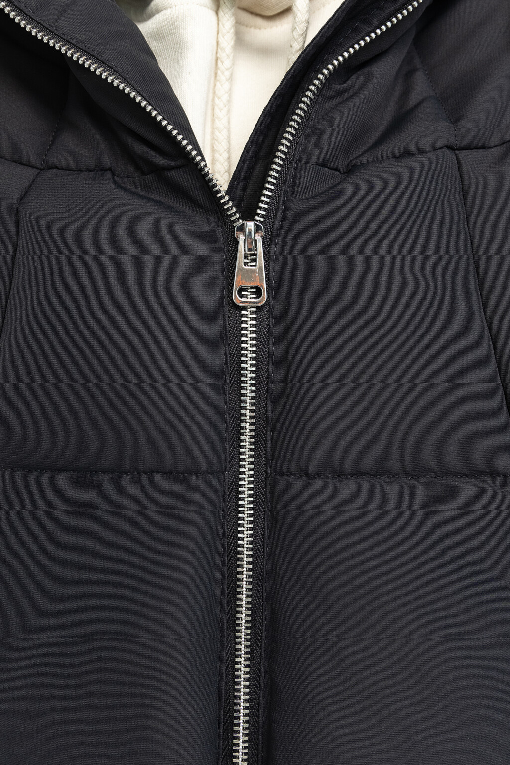 Куртка стеганая утепленная с капюшоном - цвет серый - 5