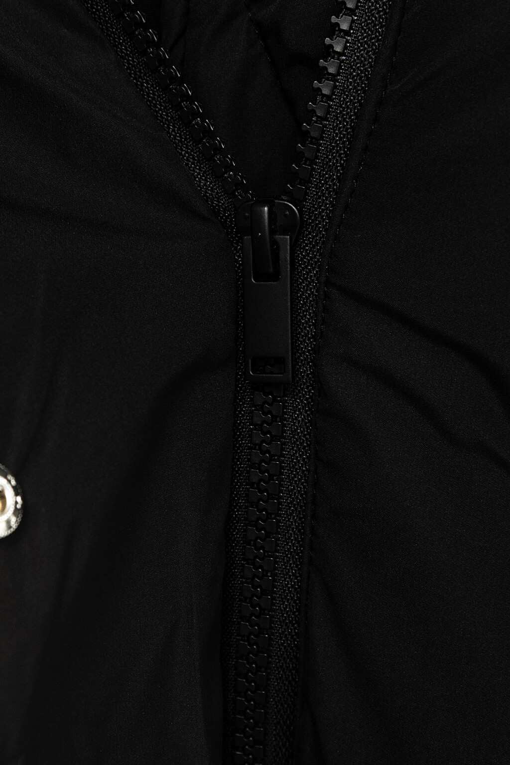 Куртка стеганая удлиненная с капюшоном - цвет черный - 5