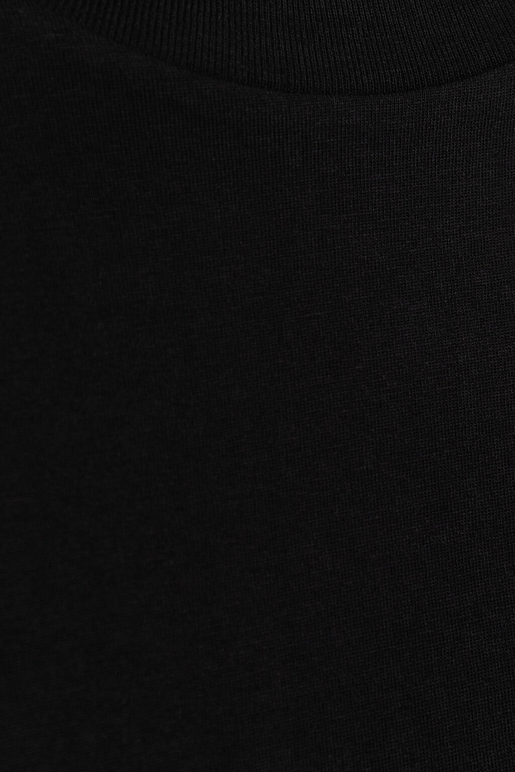 Футболка хлопковая oversize - цвет черный - 6