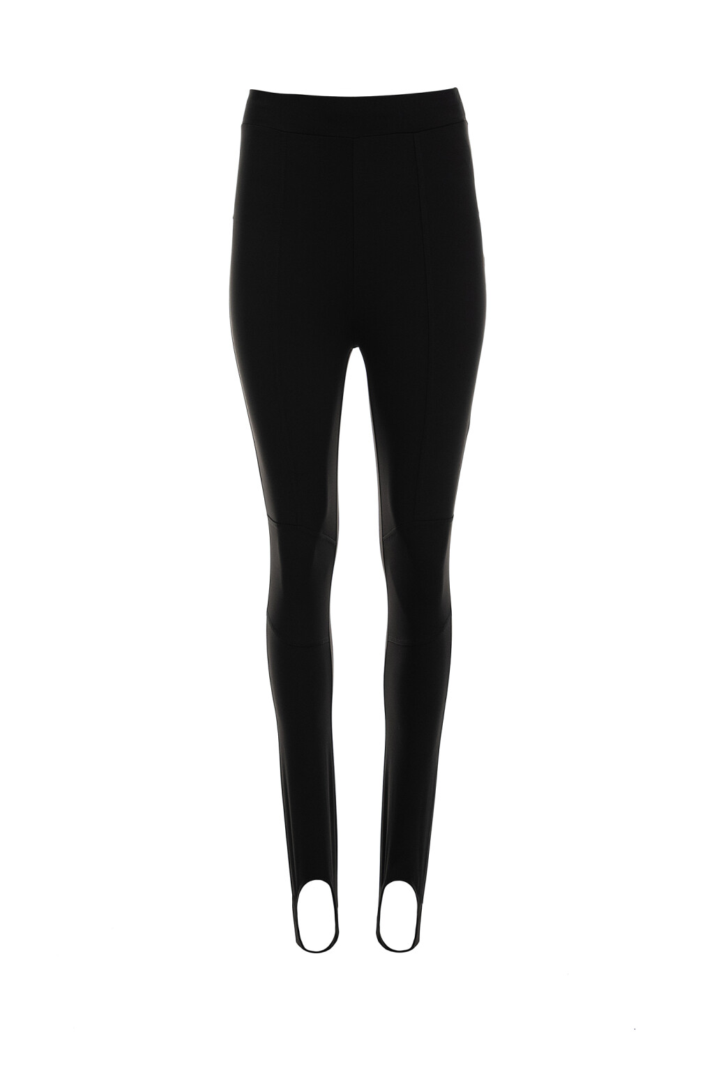 Леггинсы со штрипками - цвет черный - 6