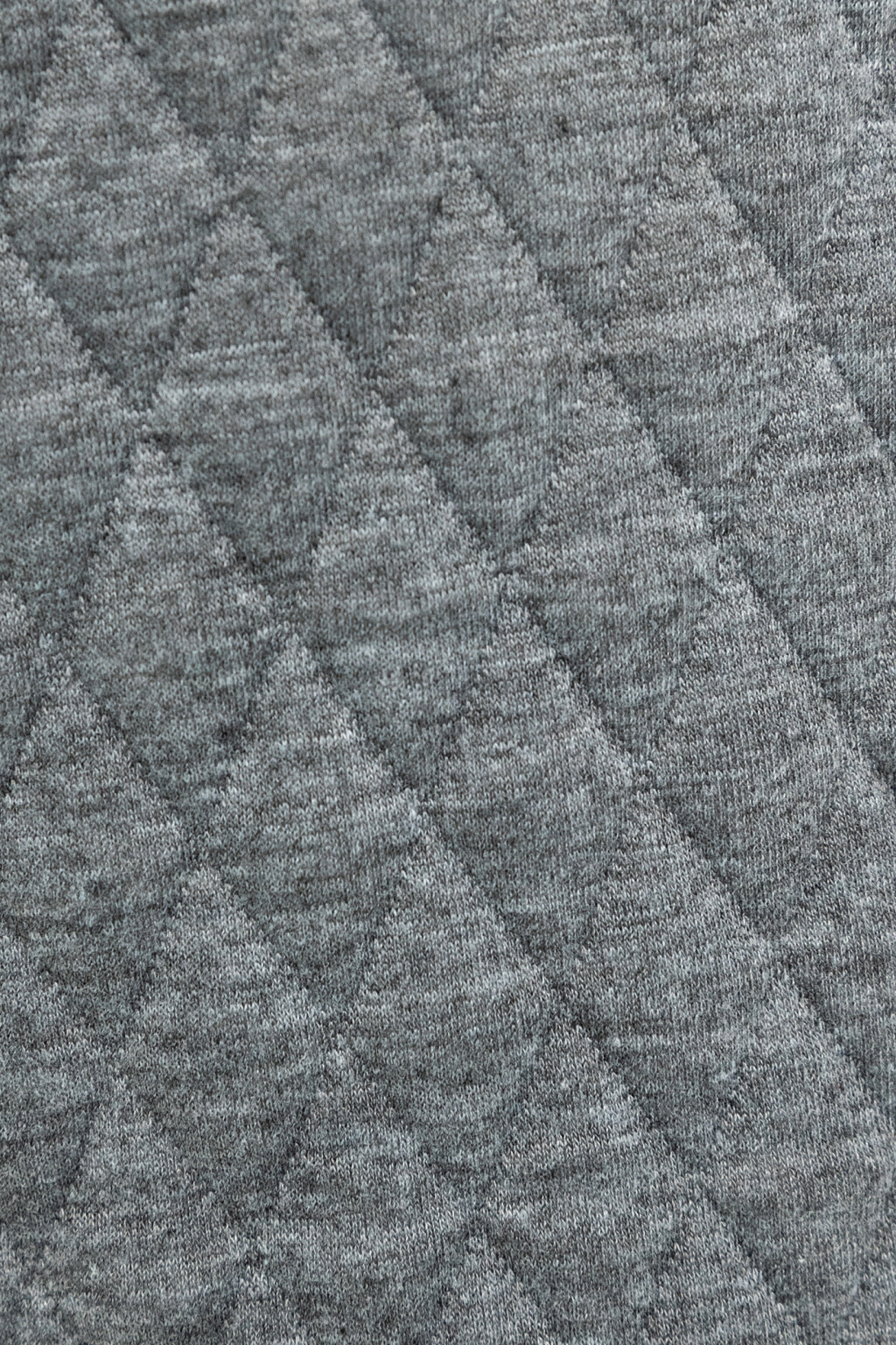 Брюки-джоггеры утепленные стеганые - цвет серый - 4