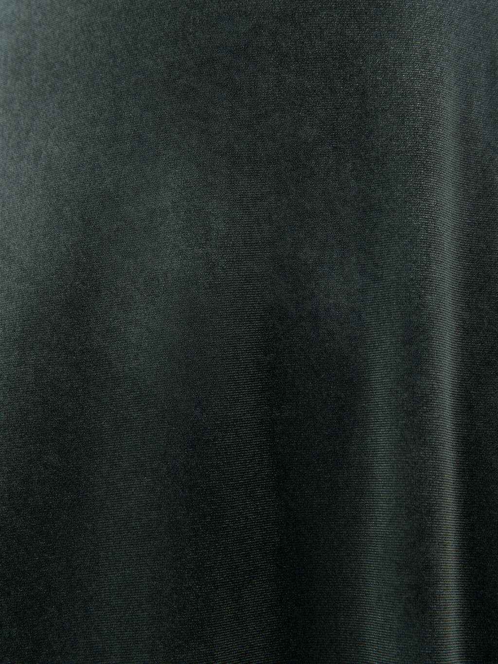 Платье бархатное на запах - цвет зеленый - 3