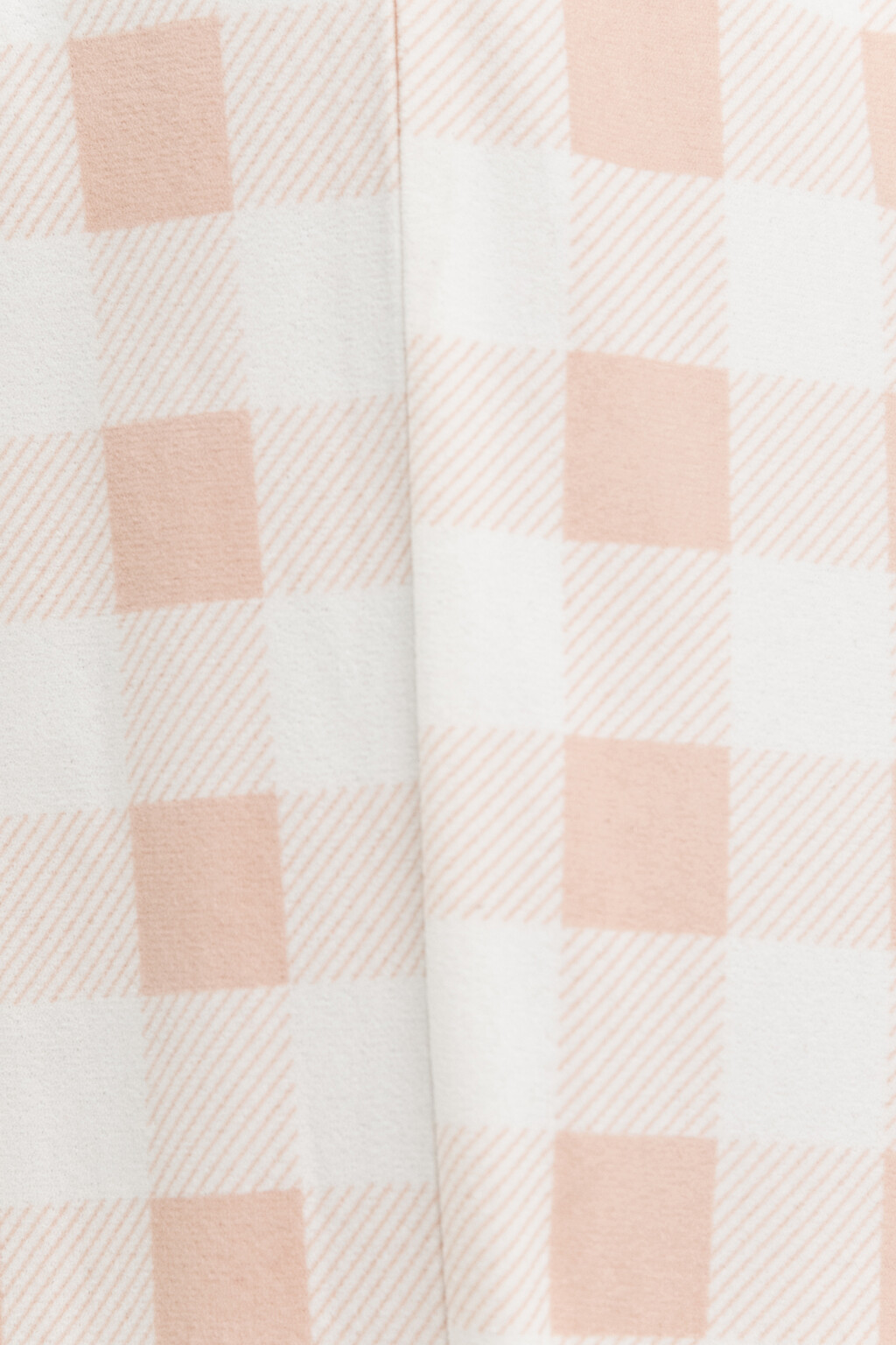 Брюки пижамные в клетку - цвет розовый - 5