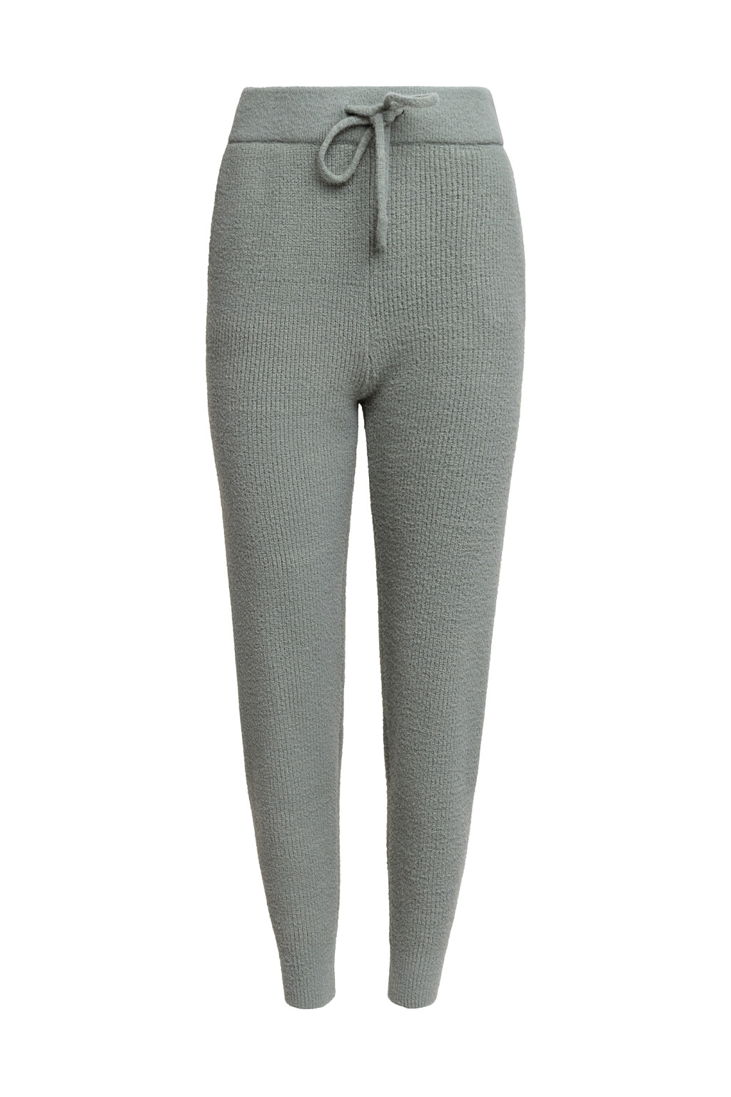 Брюки-джоггеры вязаные - цвет зеленый - 7