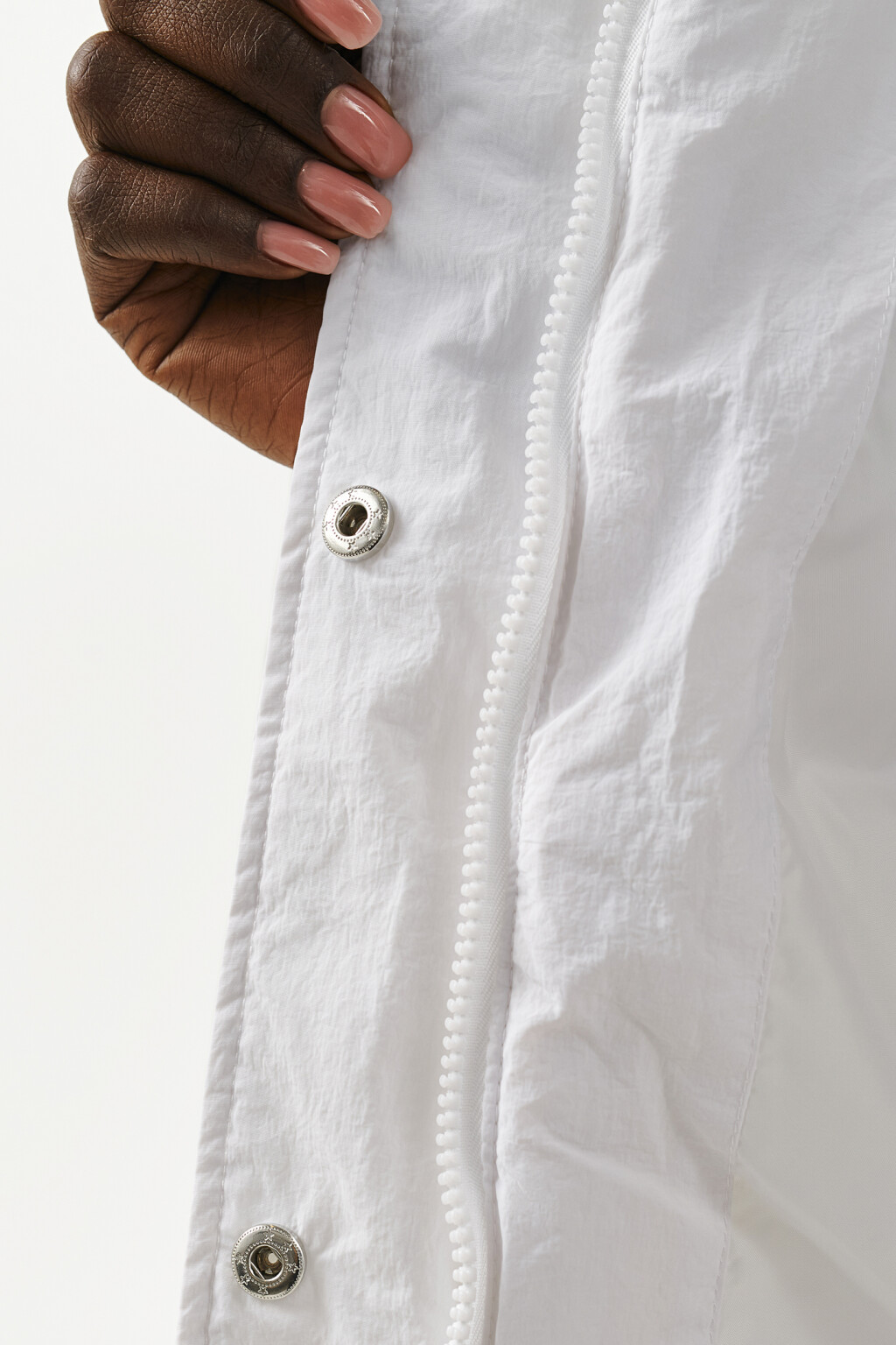 Куртка стеганая с воротником-стойкой - цвет белый - 7