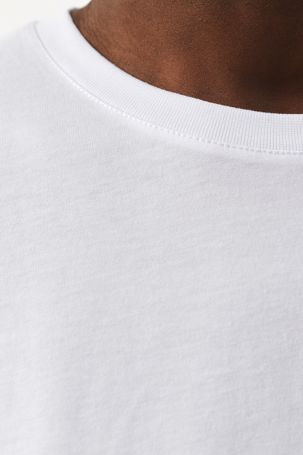 Лонгслив хлопковый oversize - цвет белый - 5