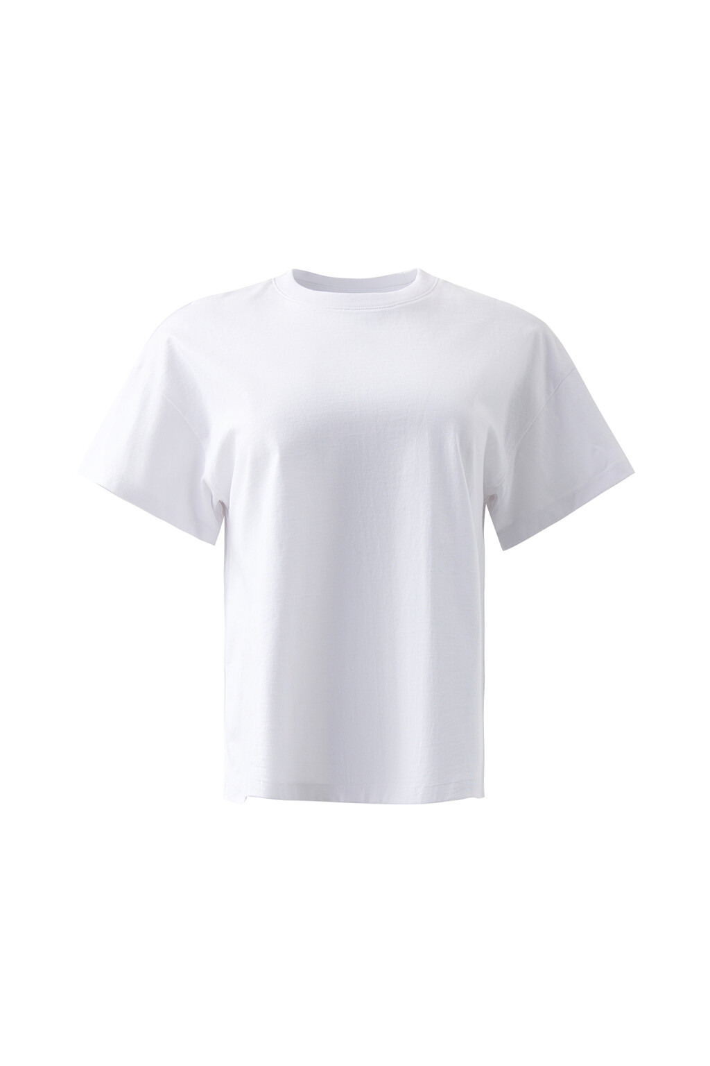 Футболка хлопковая oversize - цвет белый - 7