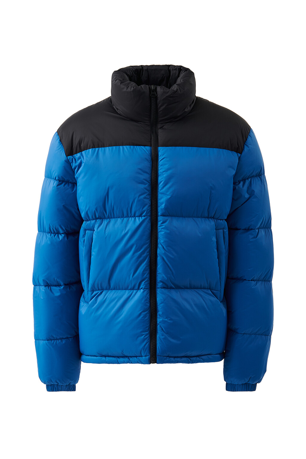 Куртка стеганая утепленная с воротником-стойкой - цвет синий - 8