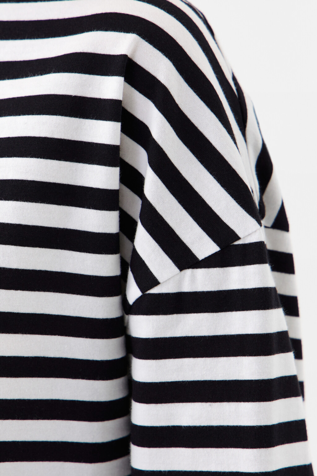 Лонгслив хлопковый в полоску - цвет мультиколор - 6