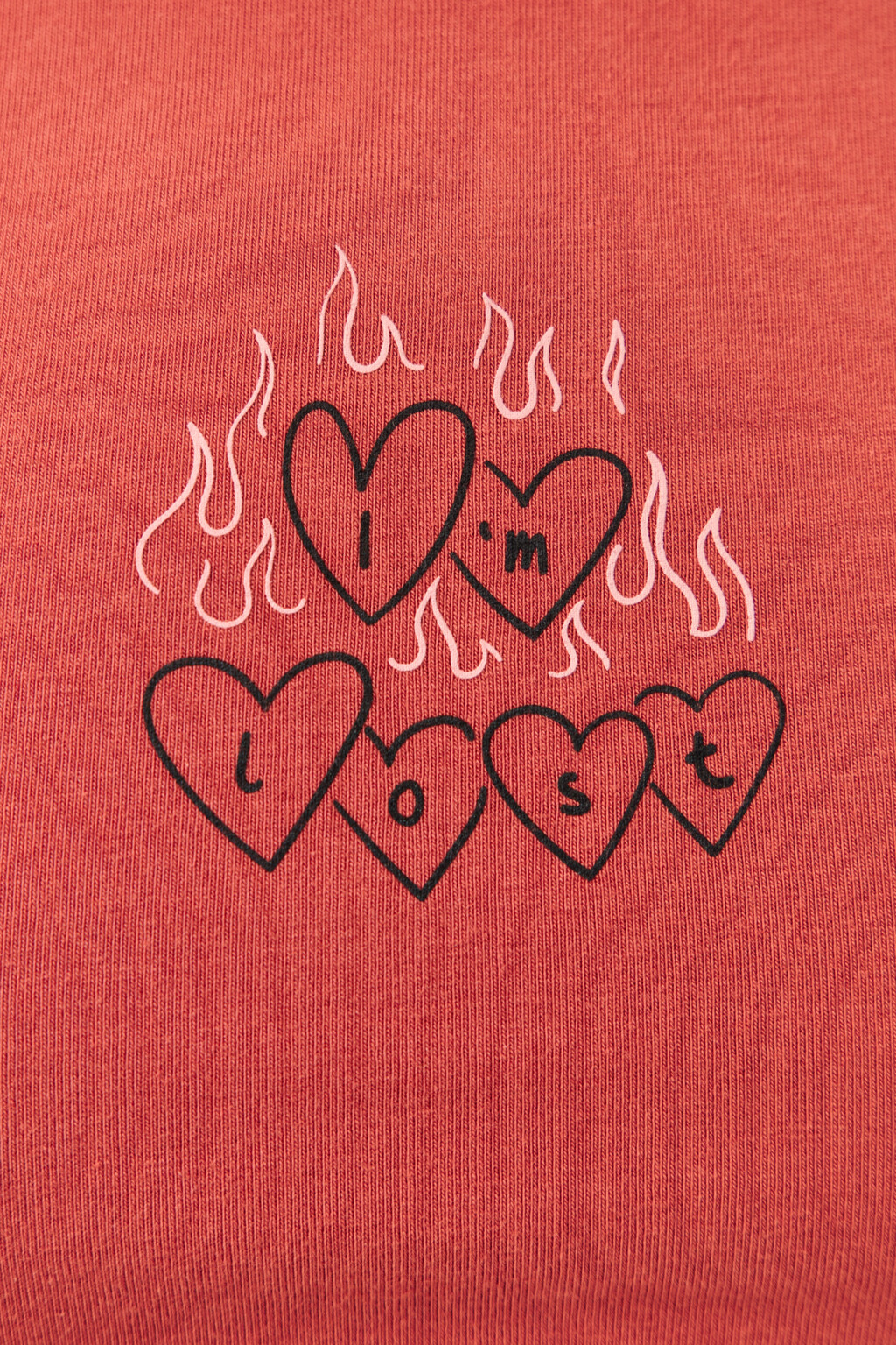 Топ-майка на тонких бретелях - цвет красный - 5