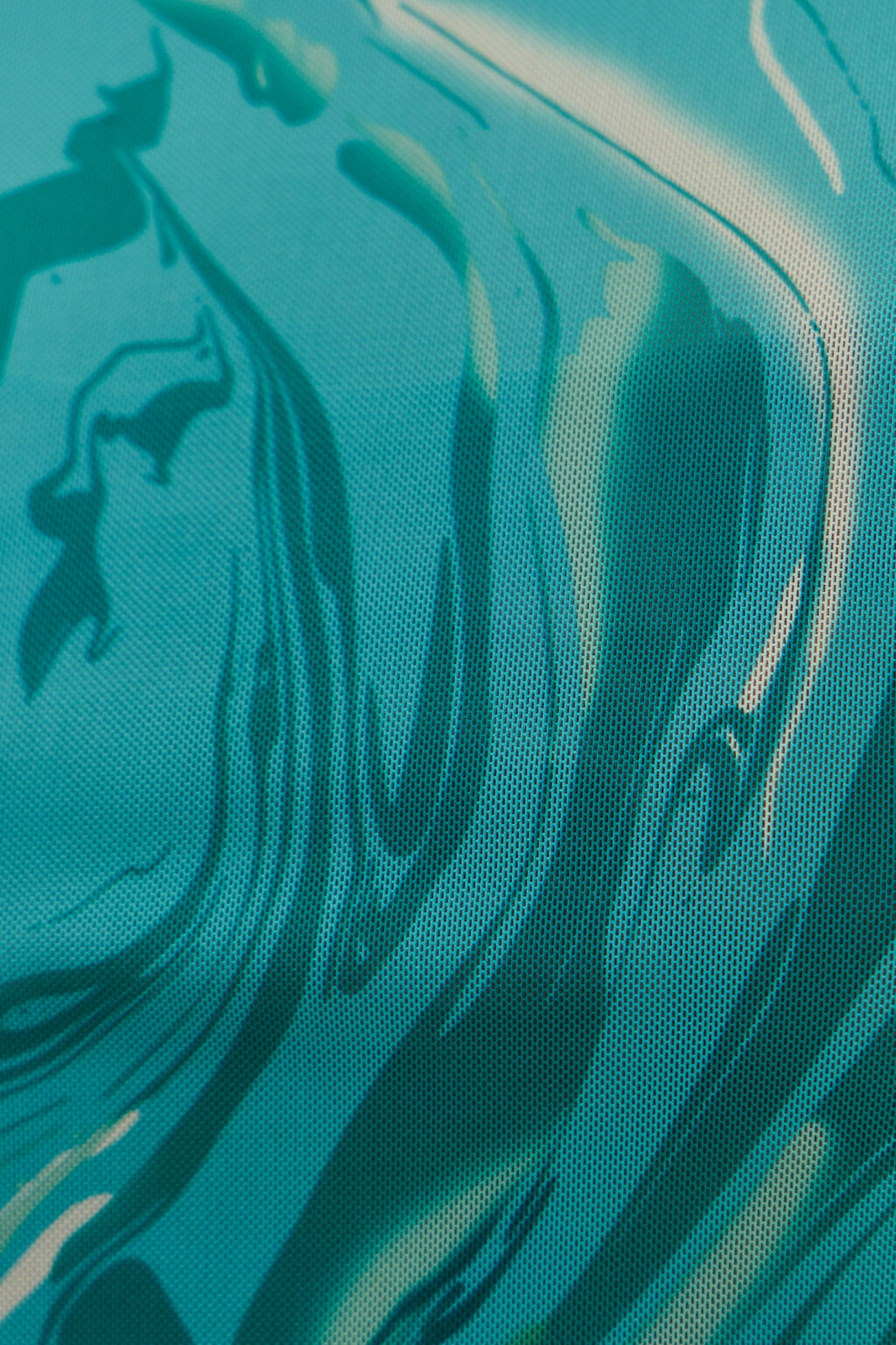 Топ-футболка укороченный с принтом - цвет зеленый - 5