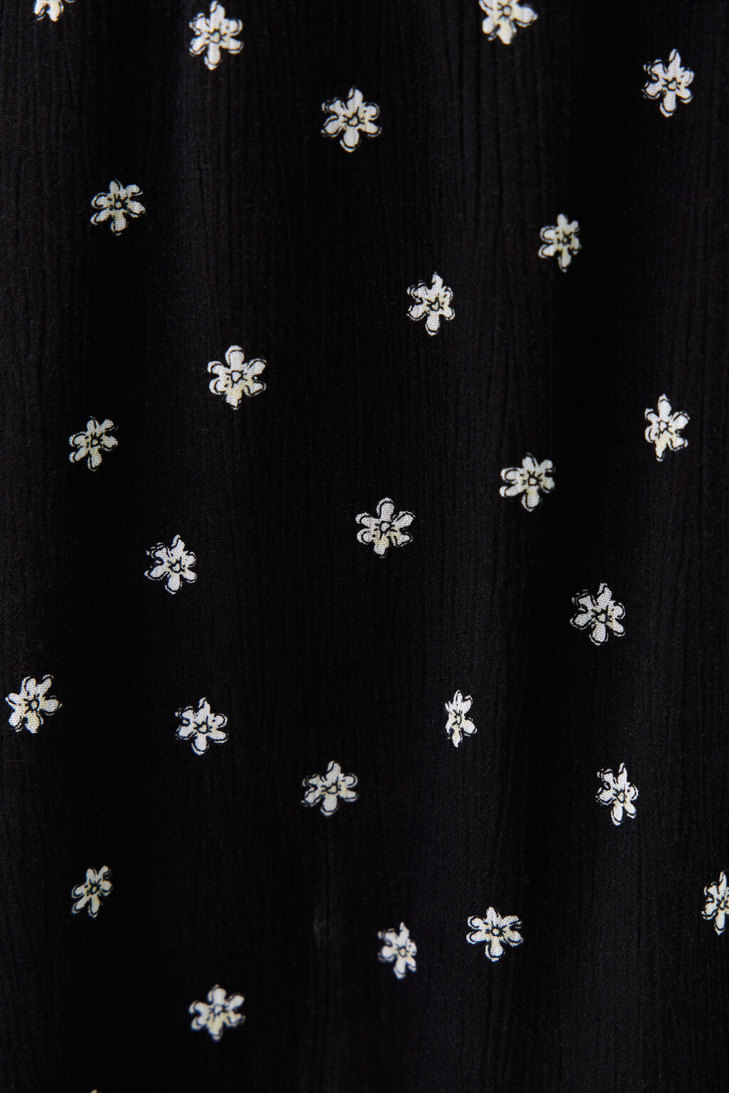 Платье мини с резинкой на талии и воланами - цвет мультиколор - 5