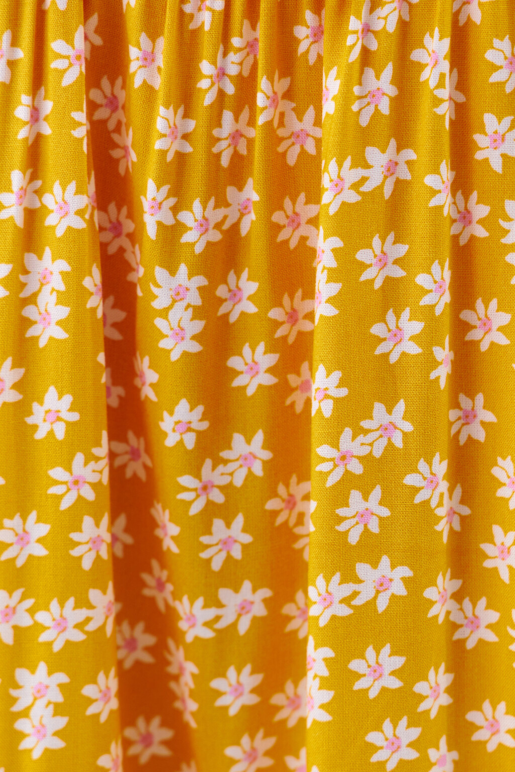 Платье-сарафан на тонких бретелях - цвет желтый - 5