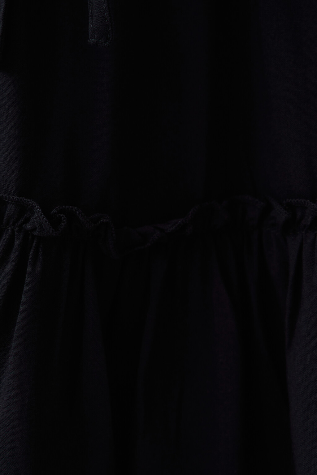 Юбка-солнышко мини с эластичным поясом - цвет черный - 5