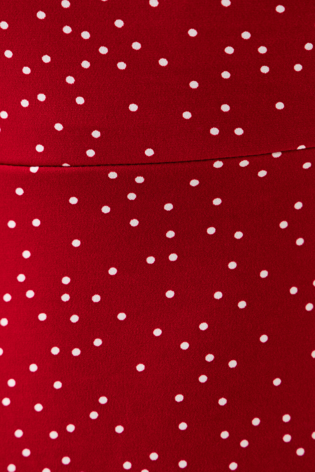 Платье мини на запах с поясом-завязками - цвет красный - 5