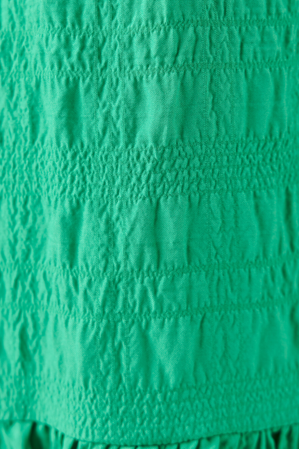 Сарафан в стиле бэбидолл на тонких бретелях - цвет зеленый - 5