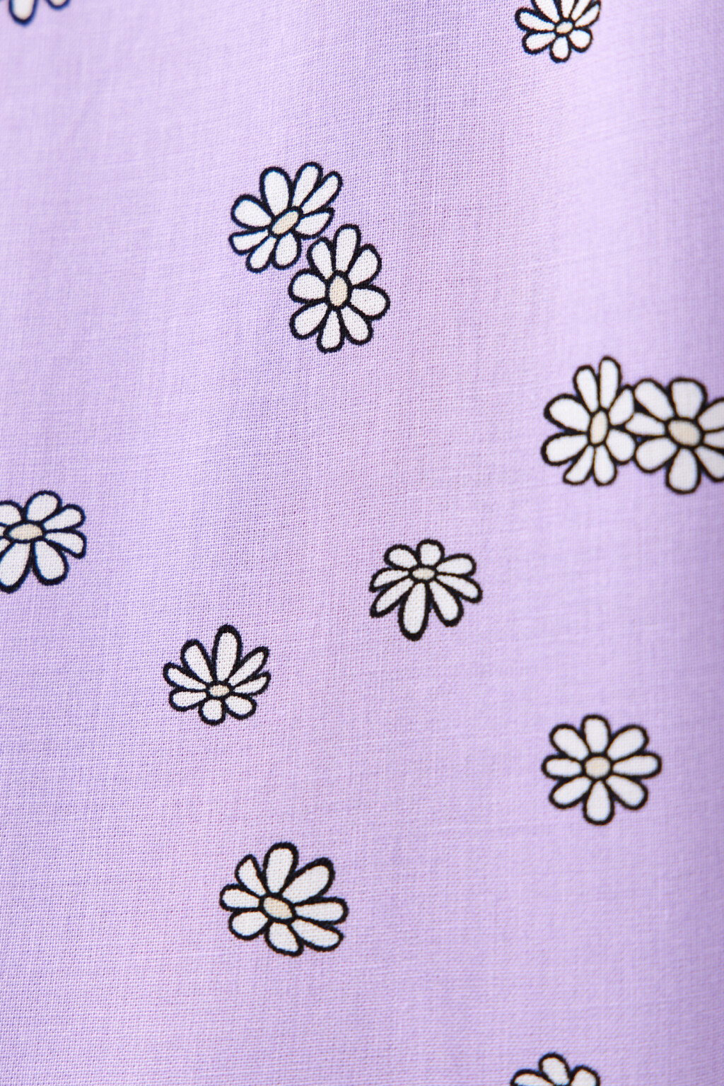 Платье мини с завязками на спине - цвет фиолетовый - 5