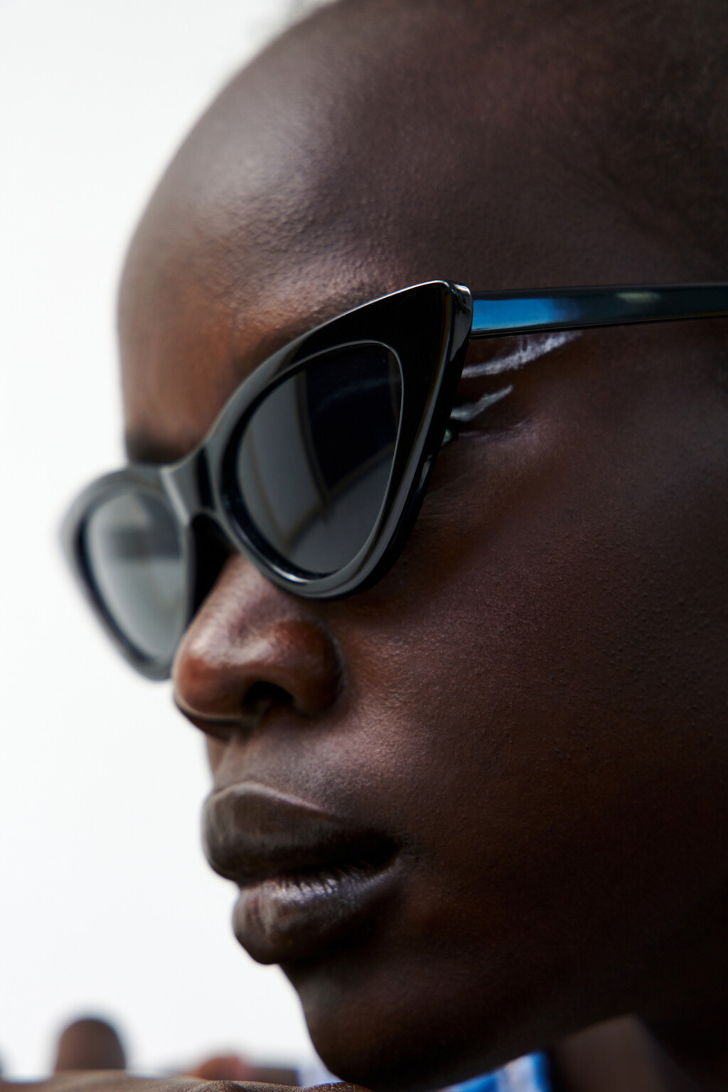 очки солнцезащитные женские - цвет черный - 5