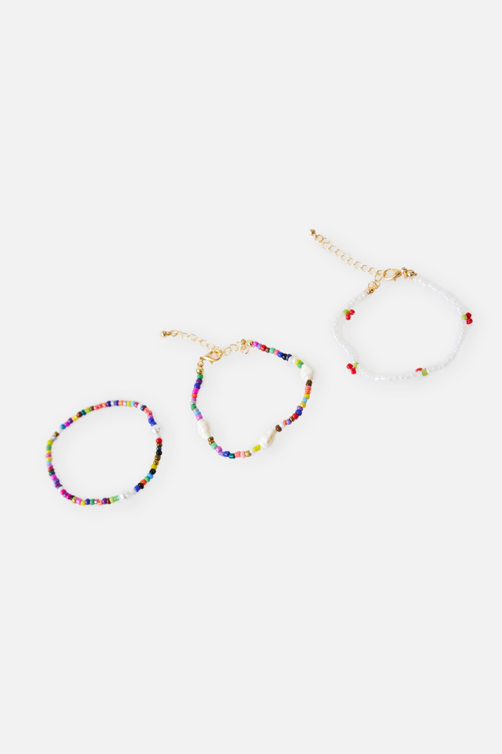 набор браслетов женский - цвет мультиколор - 1