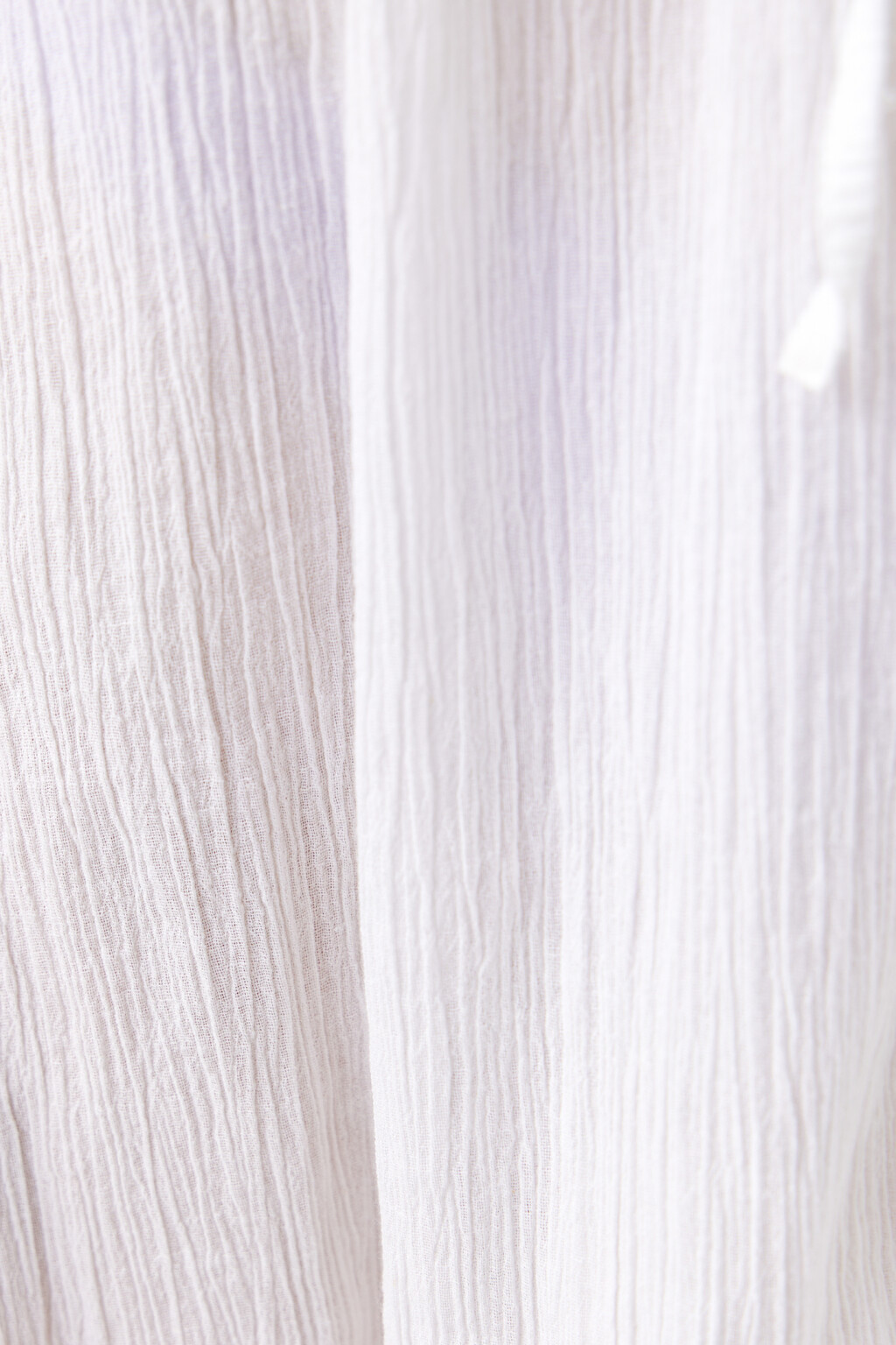 Туника-халат пляжная хлопковая - цвет белый - 6