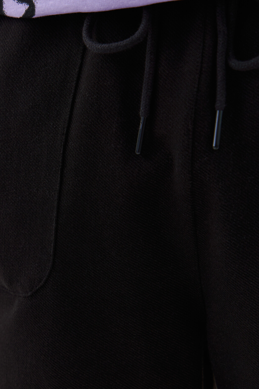 Шорты трикотажные базовые - цвет черный - 6