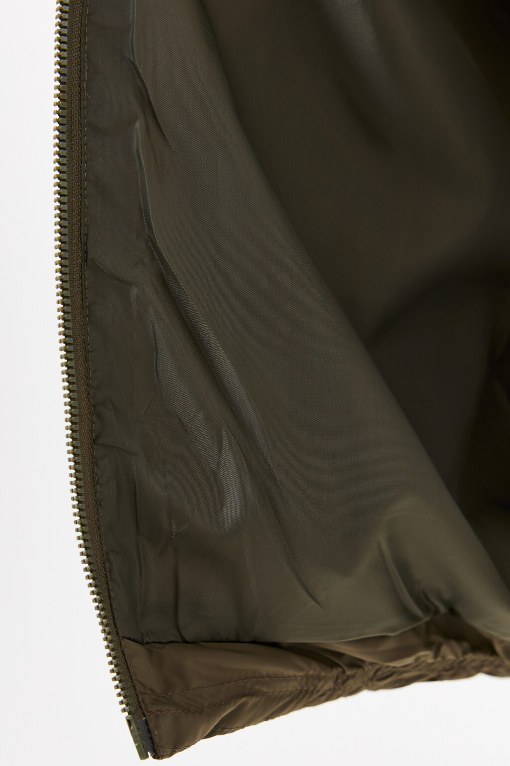 Куртка стеганая утепленная с капюшоном - цвет зеленый - 5