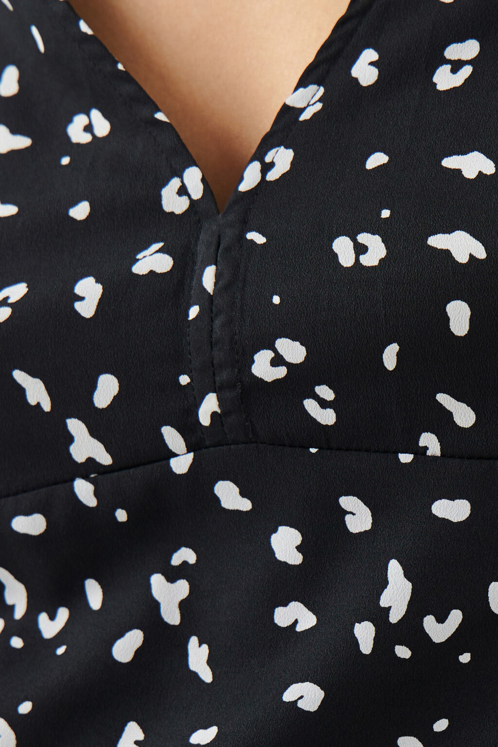 Платье мини с длинными рукавами - цвет мультиколор - 5