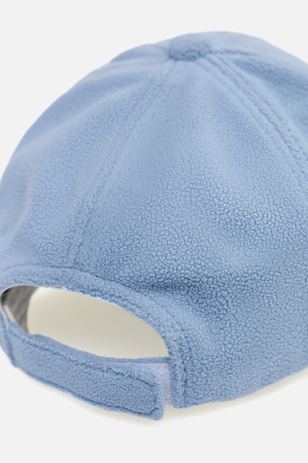 Бейсболка теплая из флиса - цвет голубой - 3