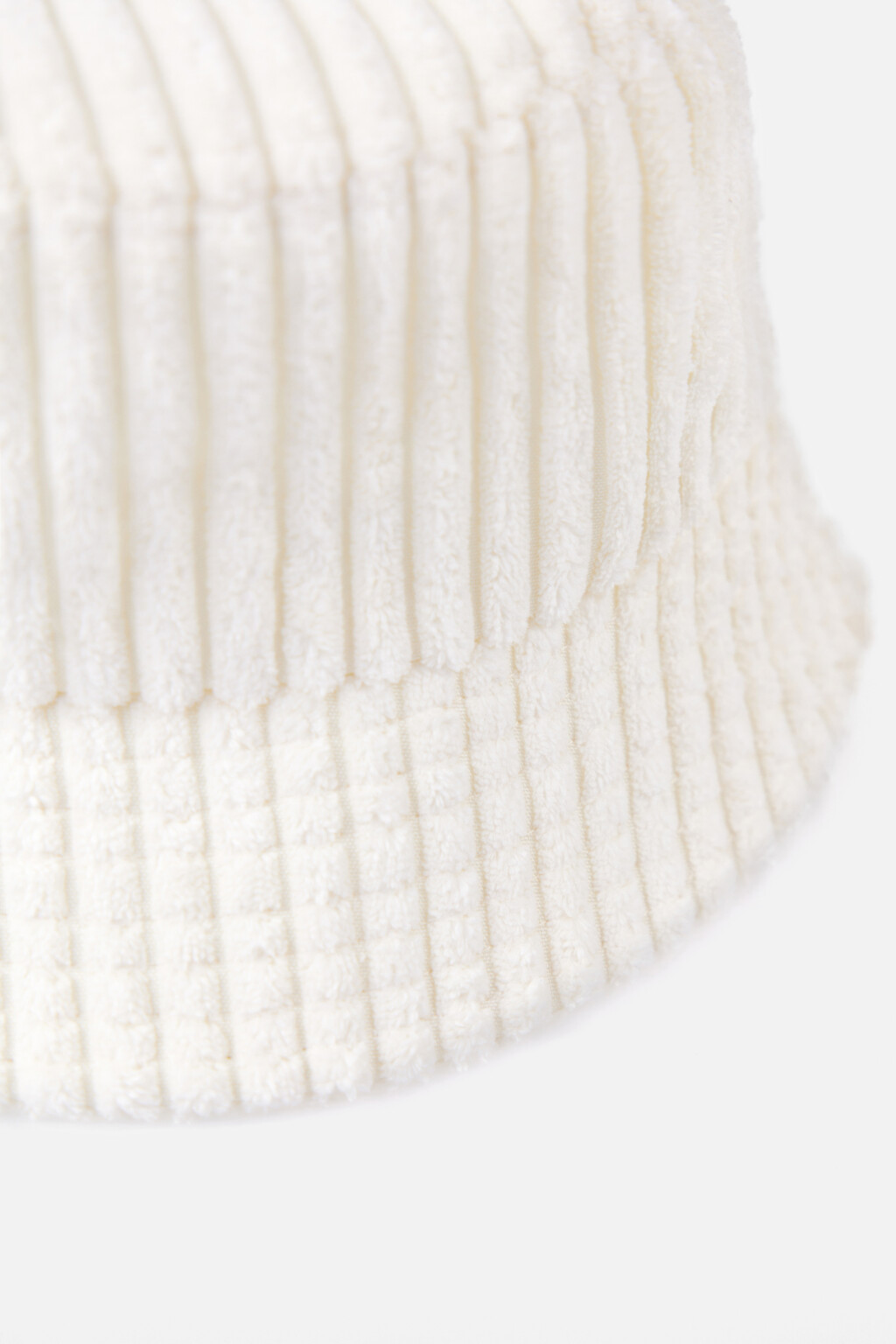 Панама стеганая утепленная - цвет бежевый - 2