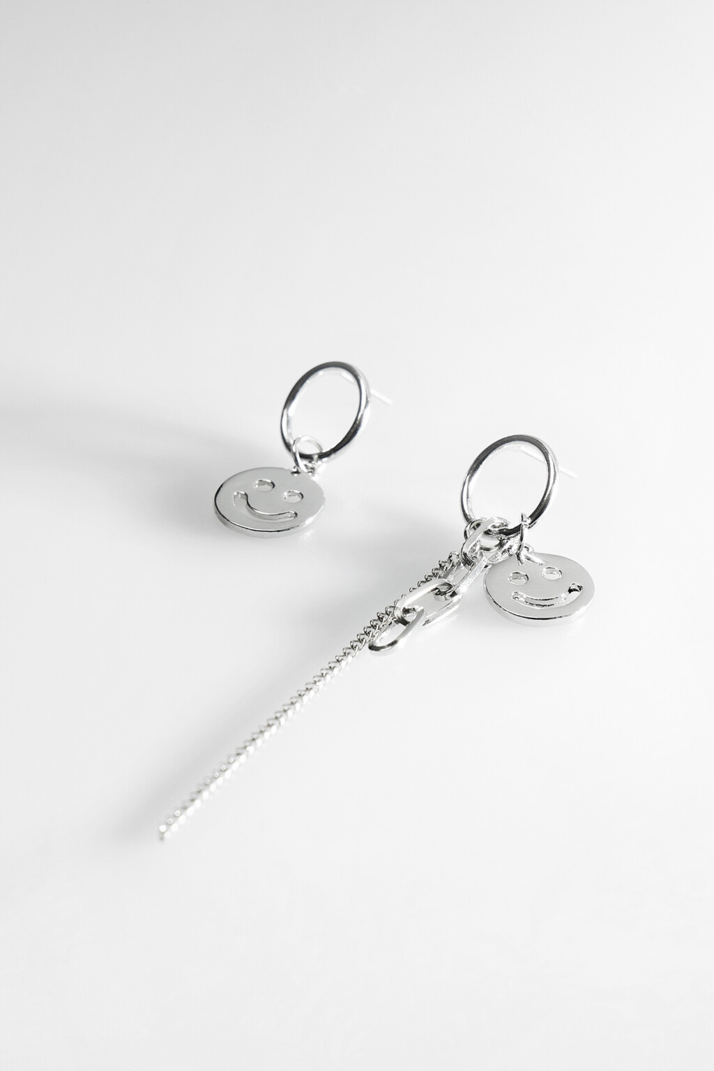 серьги женские - цвет серый - 2