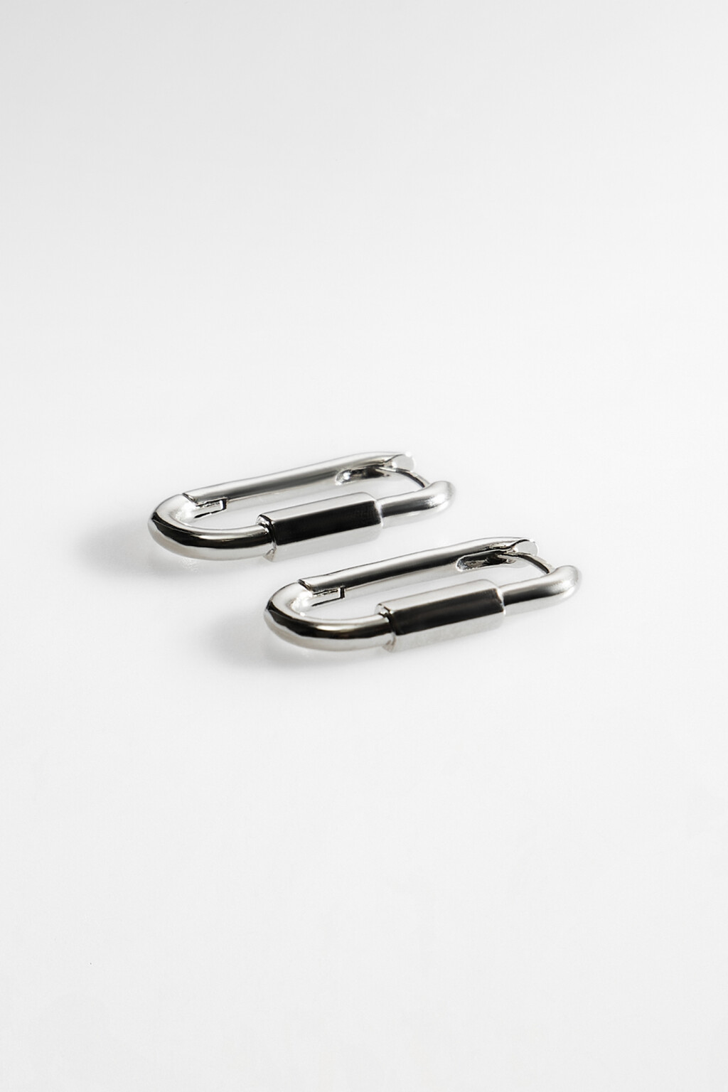 серьги женские - цвет серый - 2