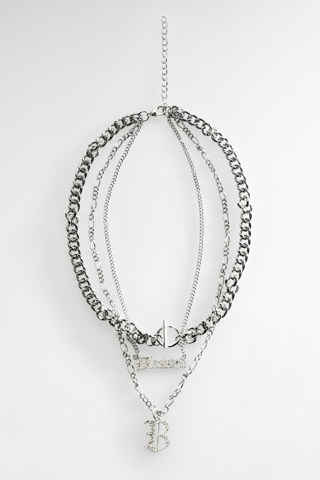 Шейное украшение женское - цвет серый - 1