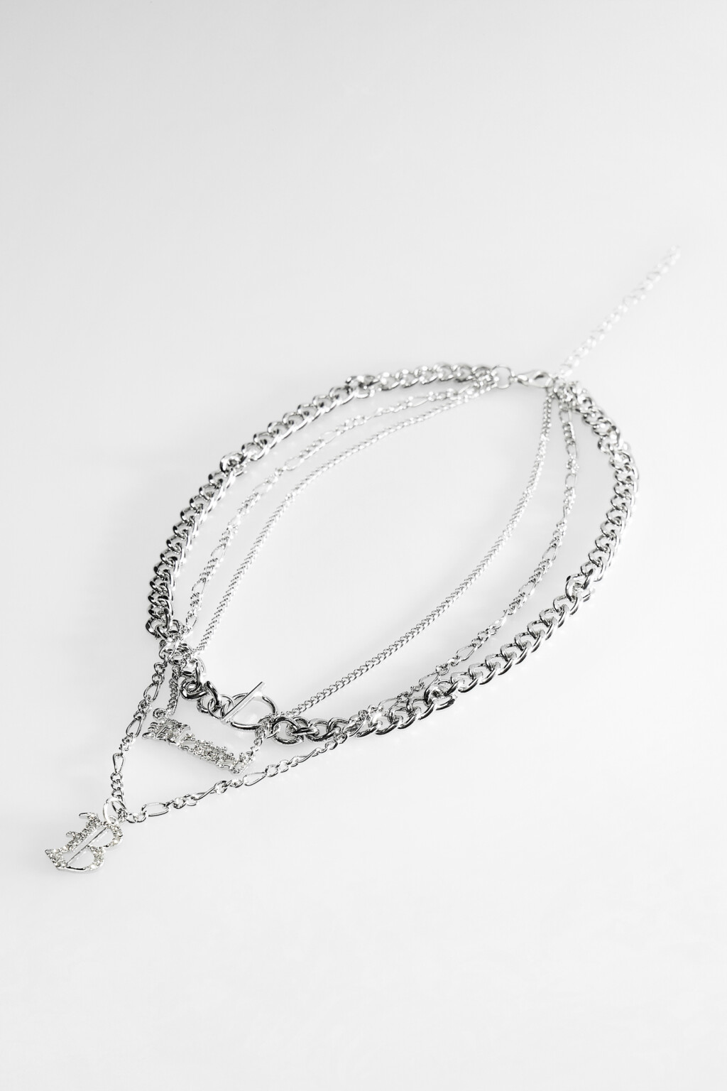 Шейное украшение женское - цвет серый - 2